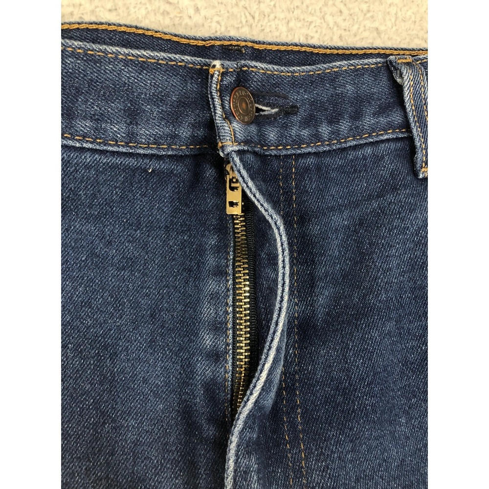 Levi's 517 Jeans Mens 37x28 (Tag 38x29) Blue Bootcut Denim High Rise - Picture 5 of 16